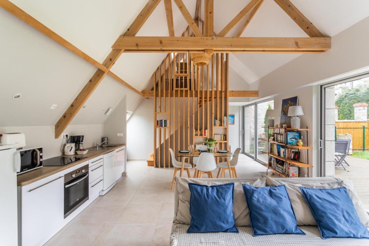 Ar Chadenn - Maison D'Architecte แซ็ง-กาสต์-เลอ-กีโด ภายนอก รูปภาพ